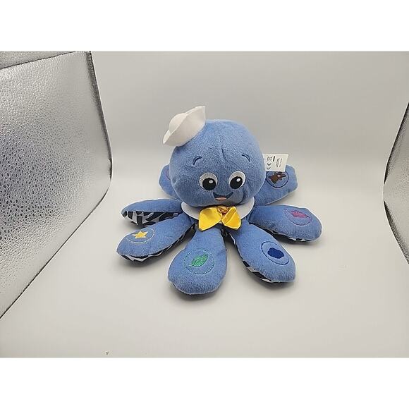 Baby Einstein Octopus Plush Toy Musical Developmental 3 Multi-Languages Works - Picture 1 of 8